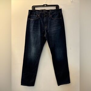 Lucky Brand Jeans Men's 34x32 Blue 221 Straight Premium Bootcut Dark Wash Denim